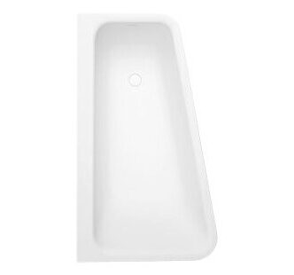 Axonometric view of the Gamma 150 Xonyx™ corner bath with left-hand configuration