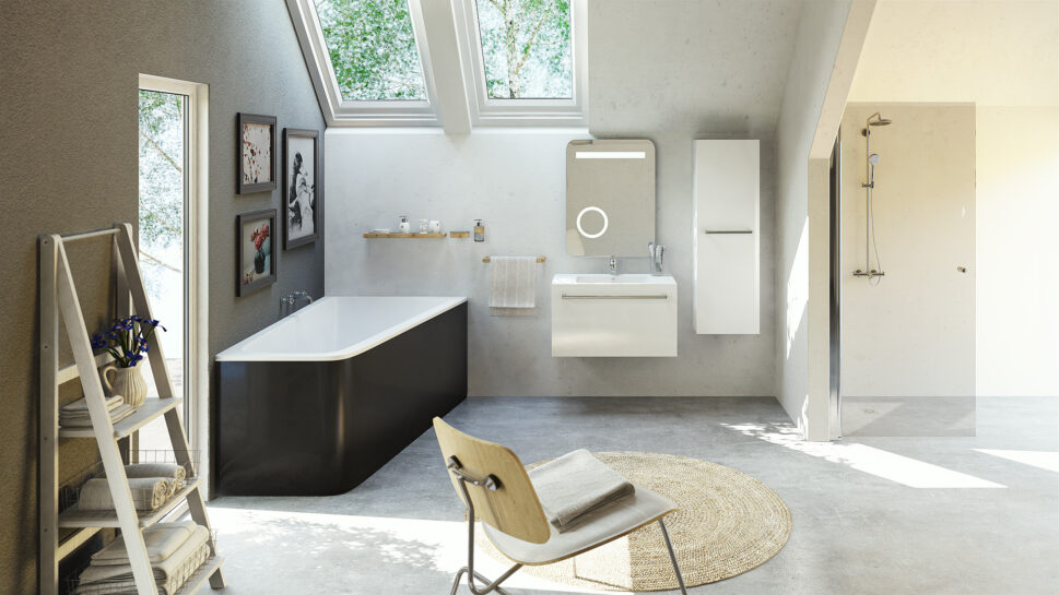 Piano vann,Piano Hydro,Xonyx kivivann,S11 SlimLine Hydro,veemassaaživann,solid surface vann,Balteco Xonyx™,elegantne vann,must vann,valge vann