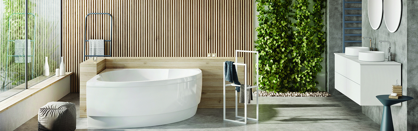 Marin 170 Corner,nurgaliidesega vann,nurgavann,Xonyx kivivann,L/R vann,solid surface vann,Balteco Xonyx™,RAL viimistlus,Eesti disain,elegantne vann
