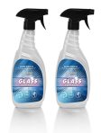 Kaks Balteco klaasipuhastusvahendi pudelit – efektiivne ja keskkonnasõbralik puhastusvahend vannitoa klaaspindadele