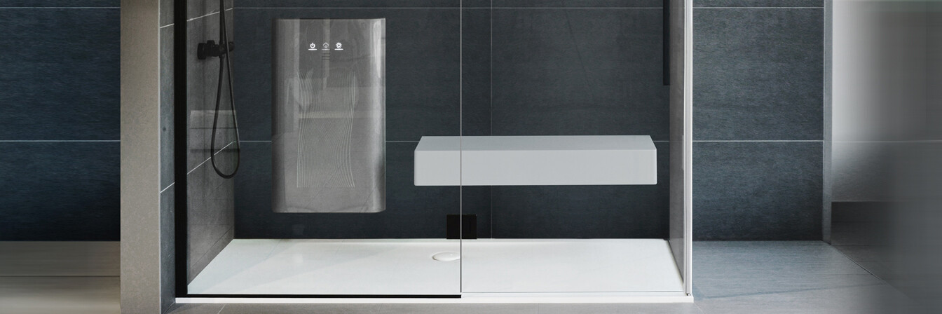 Balteco SteamBot™ – kompaktiškas, prie sienos montuojamas išmanus garo generatorius namų SPA ir garinei pirčiai