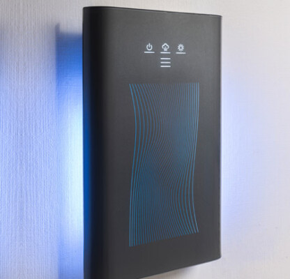 Balteco SteamBot aurugeneraator LED-valgustusega – puutetundliku klaaspaneeli ja nutika hooldusteavitusega