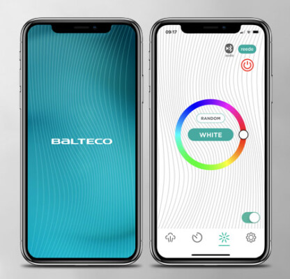 Balteco SteamBot aurugeneraatori juhtimine nutitelefoni äpist – mugav koduse spaakogemus