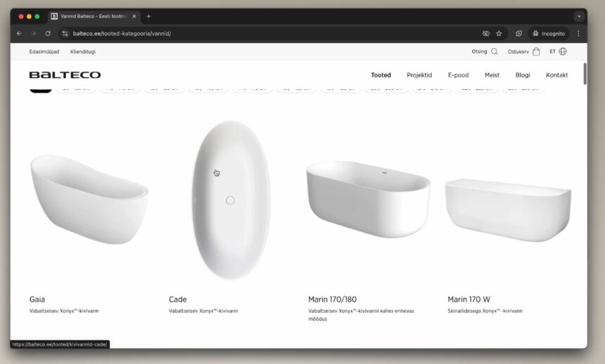balteco uus koduleht ii