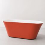 Fiore xonyx™ solid surface kivivann oranžika välisviimistlusega – tartu salongi näidise müük