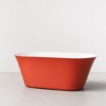 fiore 160 xonyx™ solid surface kivivann oranžika välisviimistlusega – tartu salongi näidise müük
