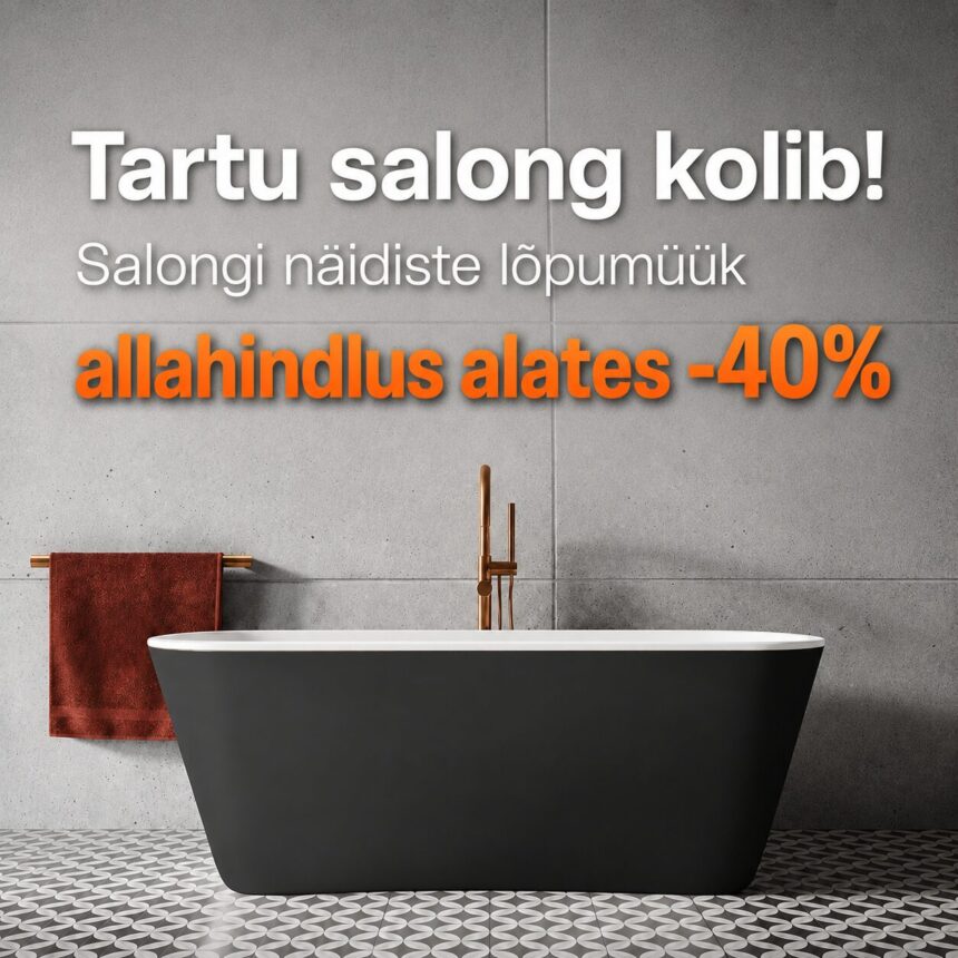 tartu salongi näidiste müük
