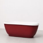 Vero xonyx™ solid surface kivivann punase välisviimistlusega tartu salongi näidise müük